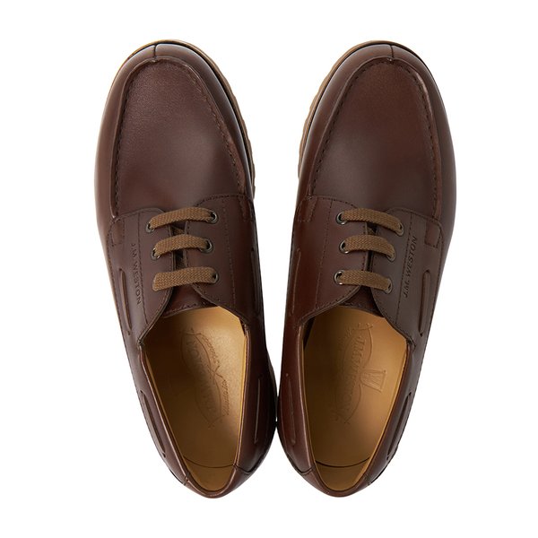 [부산점] 690 남성 더비 슈즈 1141GFN6901D E DARK BROWN (발볼E)