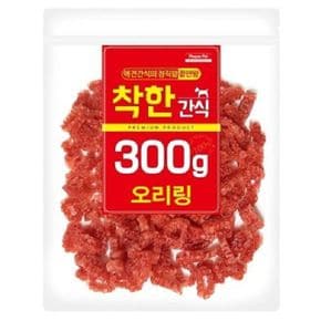 착한간식 애견 특식 강아지 오리고기 오리링 300g X ( 3매입 )