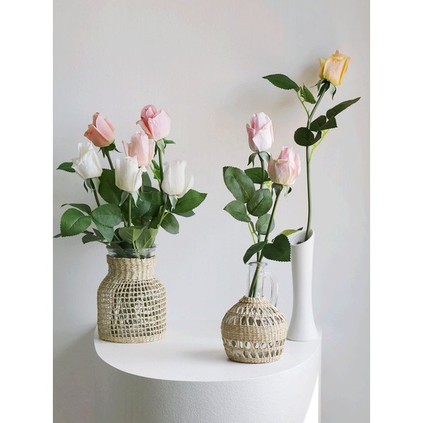 오로라 장미 한 송이 4color