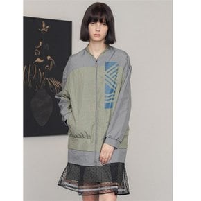 DRAWING PRINT PASTEL ZIP JUMPER (1984685)