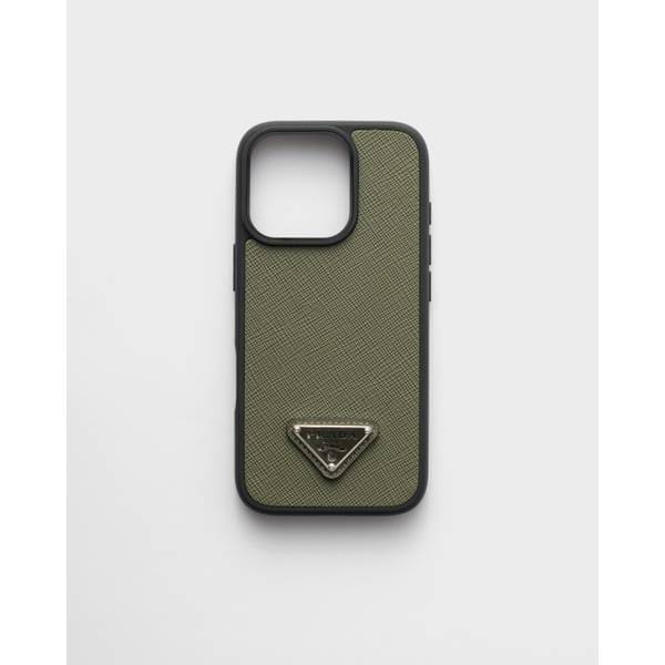 iPhone 16 Pro용 사피아노 가죽 케이스