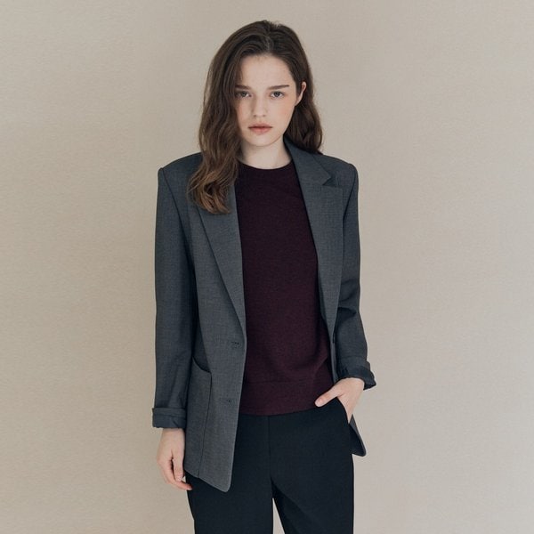 [여주점] 올앤선드리 빅포켓 싱글 브레스티드 자켓 A5F8J124