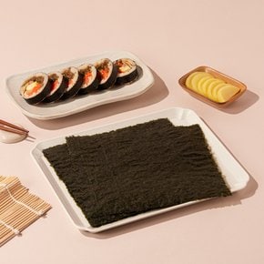 필요한 만큼 7장만 담은 유기 김밥김