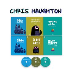 [픽토리]chris haughton 크리스호튼 원,번역서 6종(shh we have a plan/a bit lost/don`t worry little crab/쉬잇!다생각이/엄마를잠깐/걱정마꼬마게야) //사은품랜덤