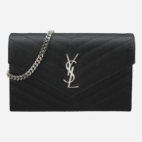 [시흥점] 6S 857605 BOW02 1000 카산드라 체인 크로스백 실버 블랙