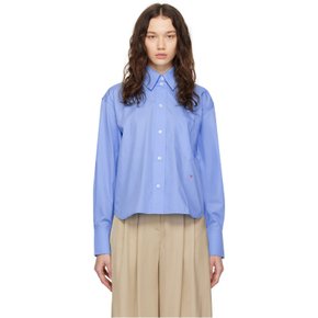 블루 크롭 셔츠 1124WSH005238A OXFORD BLUE