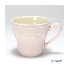 웨지우드(WEDGWOOD) 페스티비티 머그 350ML(핑크  아이보리) 페어 WWFE00000015