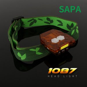 SAPA 싸파 COB LED 헤드랜턴 1807/후레쉬,랜턴,모자랜턴,수명이 길고,클립형으로 모자나 옷에 고정하여 사용,야간낚시,캠핑 필수품