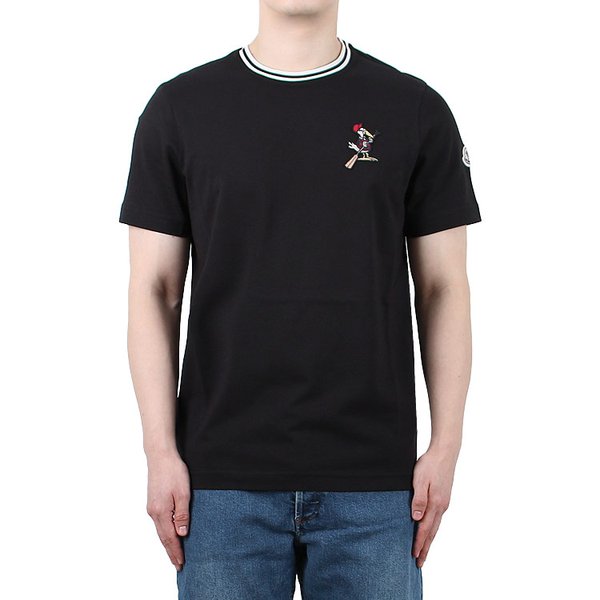[시흥점] 26SS MONDUCK 몬덕 패치로고 반팔티 (8C00012 89AYY 999)