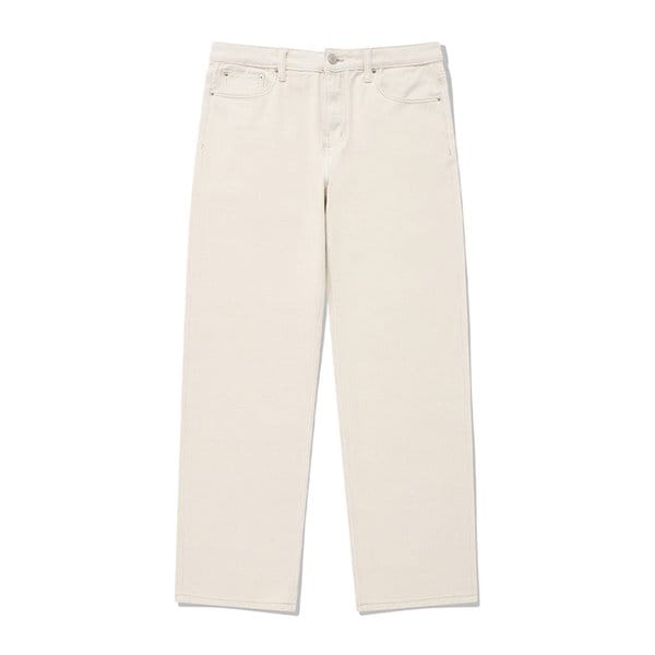 레귤러 데님 팬츠 에크루