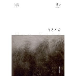 문학동네 검은 사슴 - 한강 장편소설