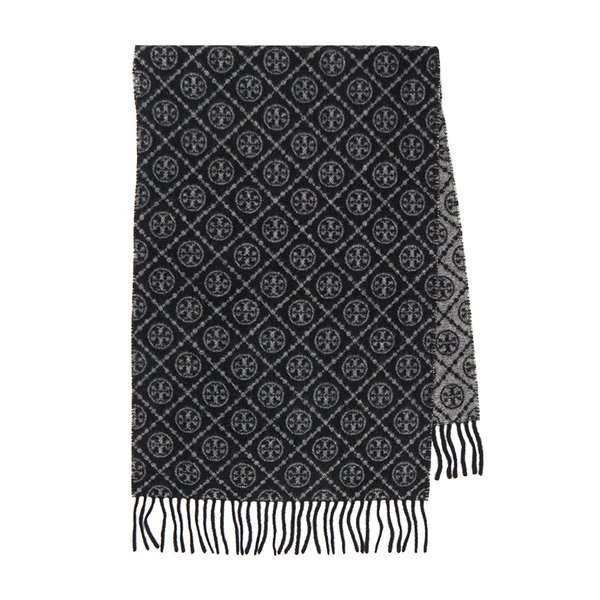 [부산점] 티 모노그램 오블롱 목도리 164571 001