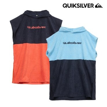 퀵실버 후드 판초 타월 BLOCK HOOD TOWEL (QF33TW004)