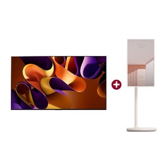 LG [공식인증점] LG 올레드 evo TV 벽걸이형 OLED65G4KNA + 스탠바이미 27ART10CKPL