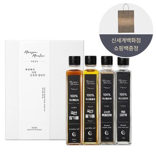 메종물랑 [즉시출고] 국산 참기름 들기름 VIP 선물세트 3호