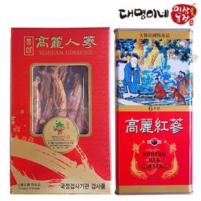 6년근 홍삼 대편 11~20뿌리(300g)/건홍삼