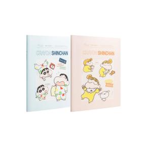 /델리 델리 짱구는 못말려 슬림 폴딩 클리어파일