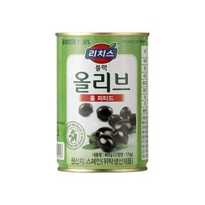 리치스 블랙 올리브 홀 스페인산 405g