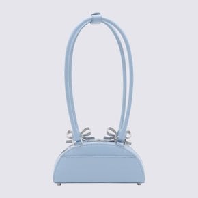 [해외배송] 셀프포트레이트 블루 보우 장식 스몰 숄더 백 304BBL BLUE