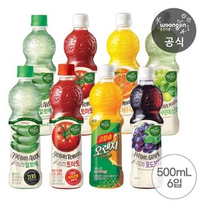 자연은 주스 500ml 6펫 (8종 택1)