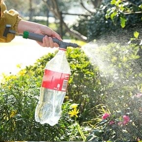 공기펌프 수동 고압 분무기 조정 스프레이 노즐 정원