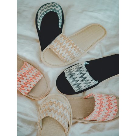 소소모소 데일리 지그재그 거실화 3colors