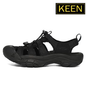 [KEEN] 킨 우먼스 뉴포트 H2 샌들 트리플 블랙 1025028