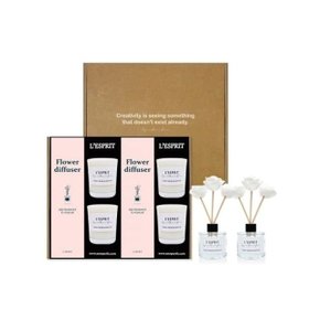 고급 캔들양초 4개+디퓨져 50ml(2개) 선물세트(30개) (WCCE72E)