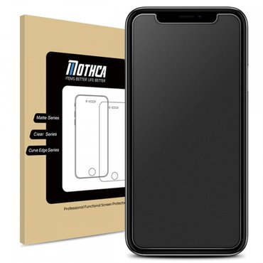  Mothca iPhone 11iPhoneXR 9H 6.1 안티 글레어 강화 유리 대응 유리 필름 깔끔한 보호 필름 게임