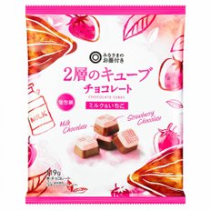  세이유 오리지널 2레이어 큐브 초콜릿 밀크 & 스트로베리 119g