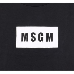 [기간한정세일] 26SS MSGM 키즈 로고 반팔 티셔츠 S6MSJUTH005 110-K