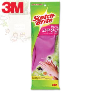 3M 스카치 황토숯 고무장갑(소)/황토숯고무장갑/3M고무장갑/황토고무장갑/3M황토고무장갑/쓰리엠