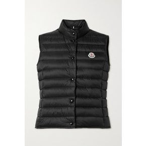 Liane Quilted Shell Down Vest 블랙