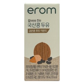 이롬 갈아만든 진한 국산콩 검은콩 호두 아몬드 두유 190ml 16팩