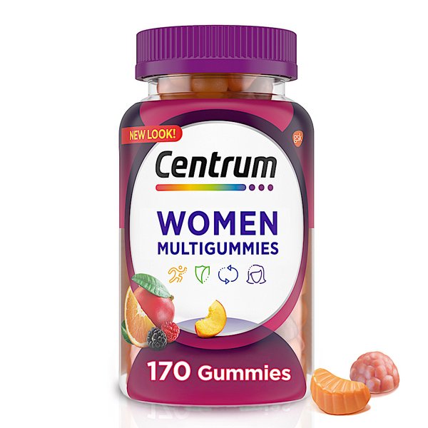 센트룸 여성 멀티비타민 과일향 Centrum 170구미