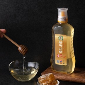 [소백산꿀아저씨]국내산 아카시아 벌꿀 900g