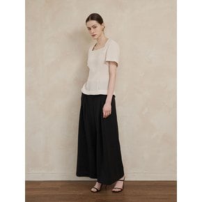 Chloe Wide Pants(black)_YT24P104