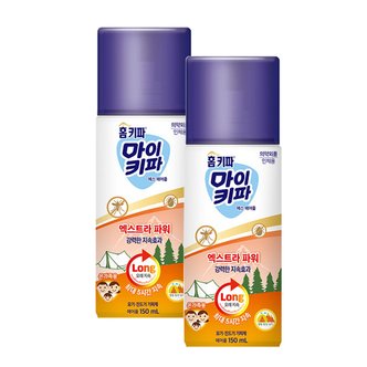  홈키파 마이키파 엑스트라파워 에어졸 150ml x 2개 모기 기피제 스프