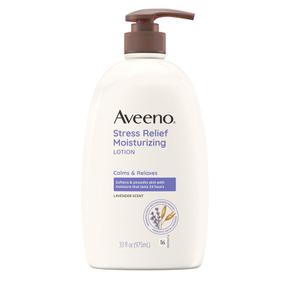 미국직구 Aveeno 아비노 스트레스 릴리프 보습 바디로션 라벤더향 975ml