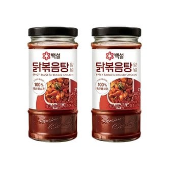  백설 닭볶음탕양념 290g x2개