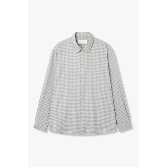 MAN ON THE BOON 릴랙스 핏 체크 패턴 셔츠 4715303015081