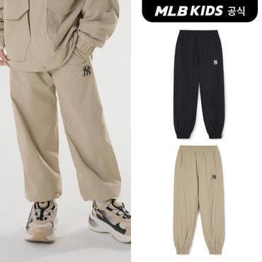 MLB키즈 (공식)24FW 데일리 아웃도어 기모 바람막이 세트 팬츠 7AWPR0744