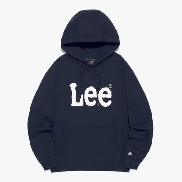 LEE 빅 트위치 로고 후드 티셔츠 네이비 LE2501HD01NA