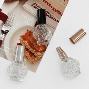 아트박스/굿즈하우스 안개분사 장미 스프레이 유리 공병 3색상 10ML