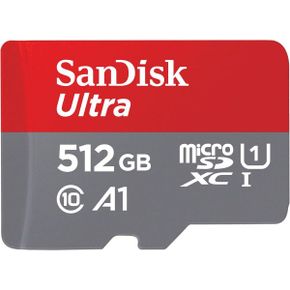 샌디스크 512 SanDisk 512GB Ultra MicroSDXC 150MB s SD 어댑터 블랙 SDSQUAC 512G GN6MA 15916