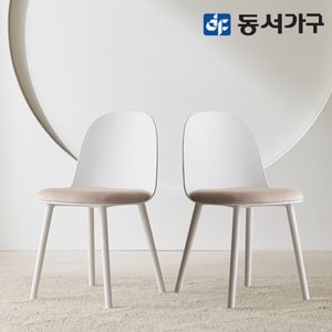 동서가구 이즈 델리아 벨벳 식탁 의자 1+1 IFO251