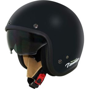 일본 담트락스 헬멧 Dam Trax Jet Air Material Motorcycle Helmet Flat 블랙 Womens Size Less