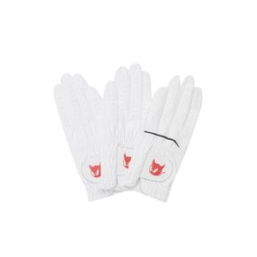 Women Synthetic Leather WAACKY Golf Gloves (3PACK)_WGHCX25110WHX