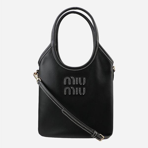 [시흥점] 6S 5BA281 2CRW F0002 아이비 레더 토트백 미니 블랙