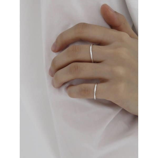 Simple layered ring (1.5mm)